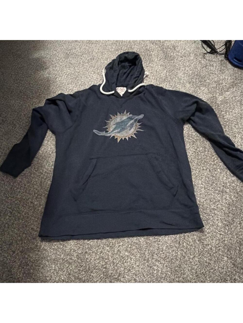 47 Men's Navy and Blue Hoody